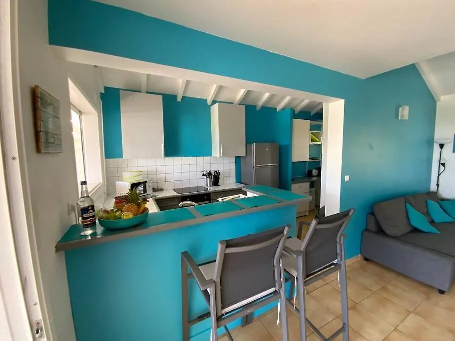 Апартаменты Duplex T3 Tuscany Vue Mer A St Francois Сен-Франсуа